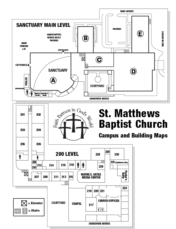 St. Matthews BC Bldg Diagram