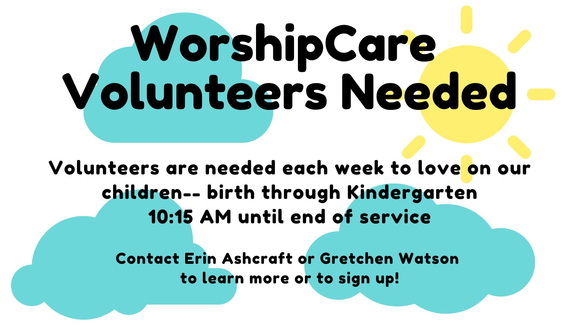 WorshipCare Volunteers